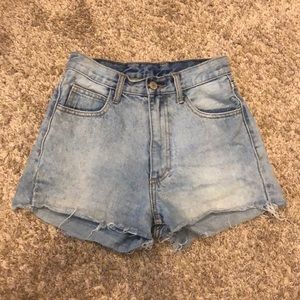 Jean shorts